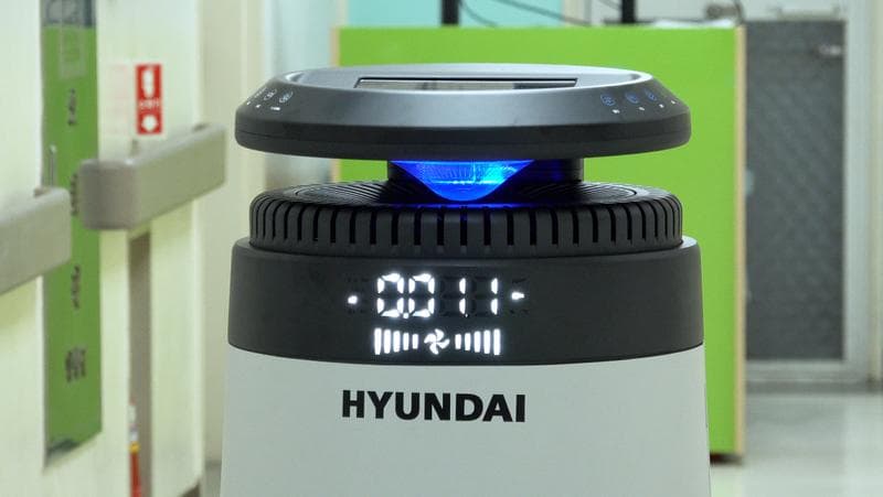 현대로보틱스 방역로봇 D1 - 한림대 성심병원