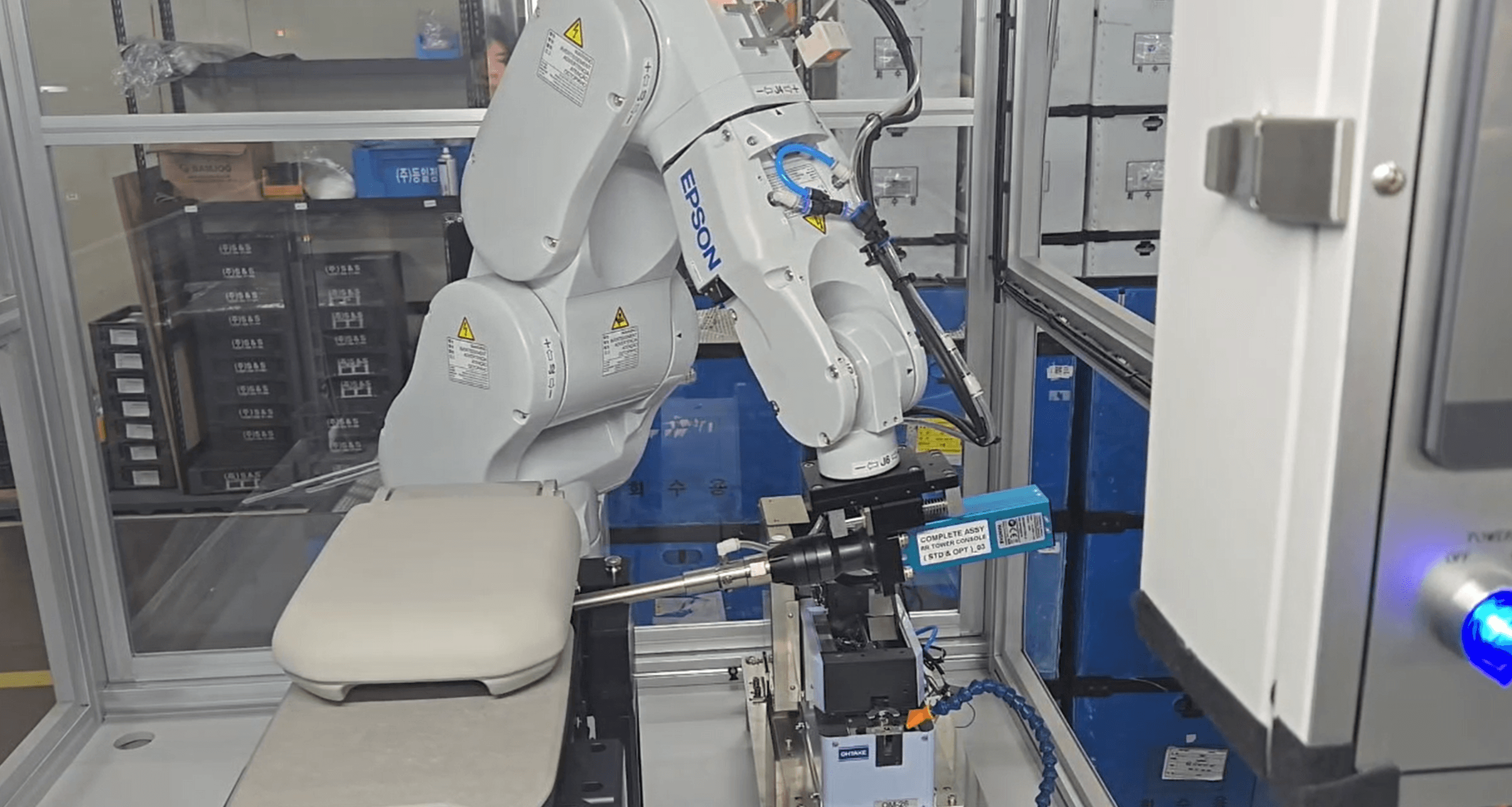 EPSON(엡손) 스카라로봇으로 전기차 콘솔 조립 자동화 완벽 구축! 🦾