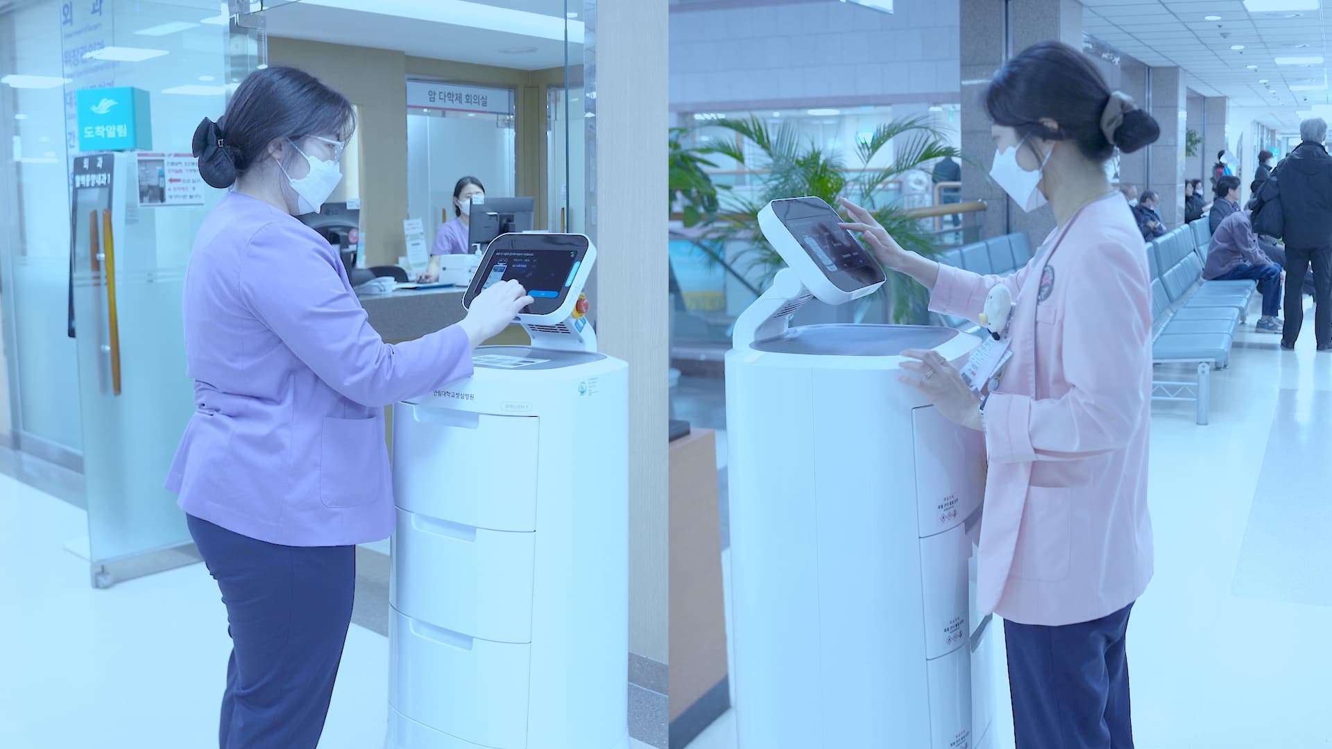 병원 검체/서류 수거 후 신속 배달! LG CLOi 배송로봇의 발 빠른(?) 하루 대공개! 💨