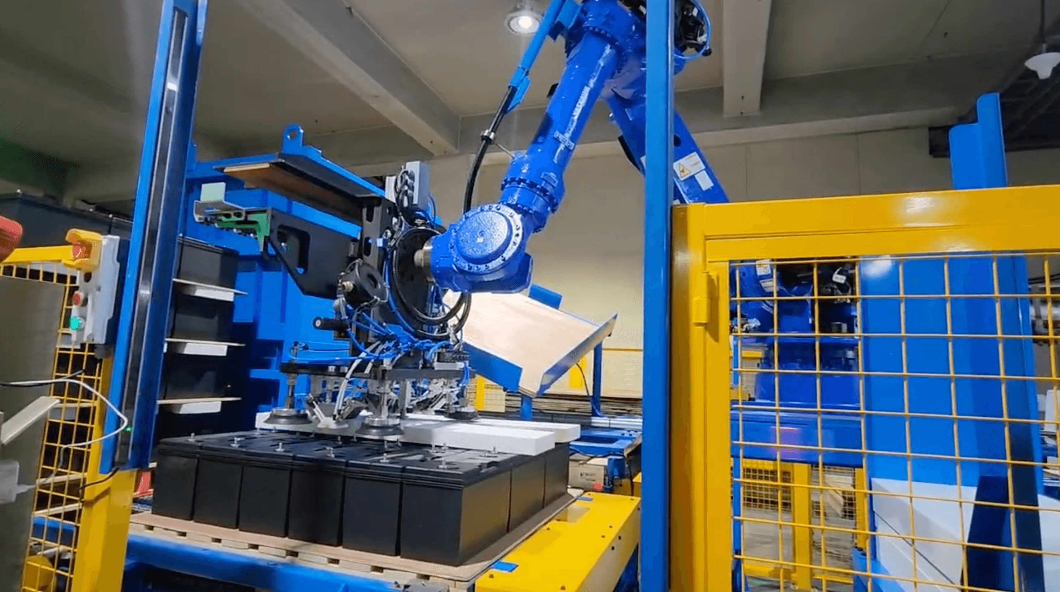 야스카와 산업로봇 + 스티로폼 자동 안착까지?! 한국앤컴퍼니 배터리 팔레타이징 자동화 사례🔋🤖